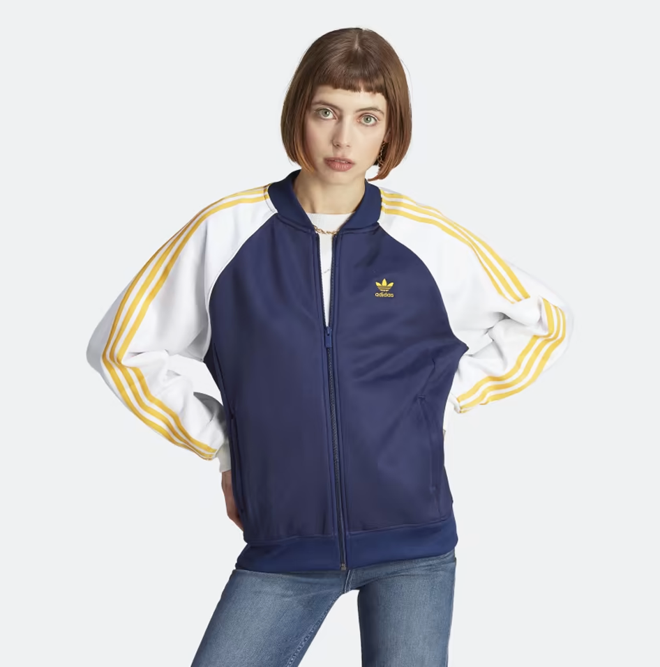 adidas adicolor oversized women's jacket - ფოტო