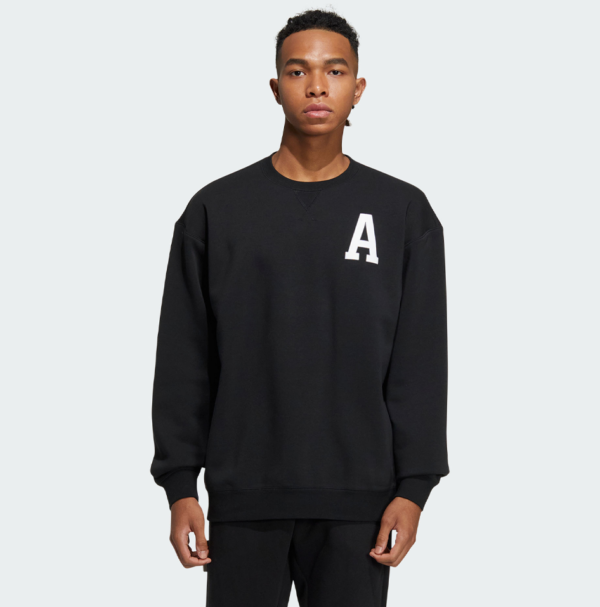 adidas letter sweater - ფოტო