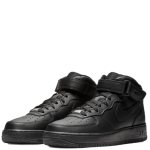 nike-air-force-1-mid-07-triple-black-men - ფოტო